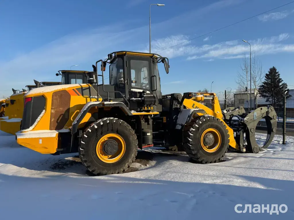Фронтальный погрузчик LiuGong CLG842H с бревнозахватом,2023