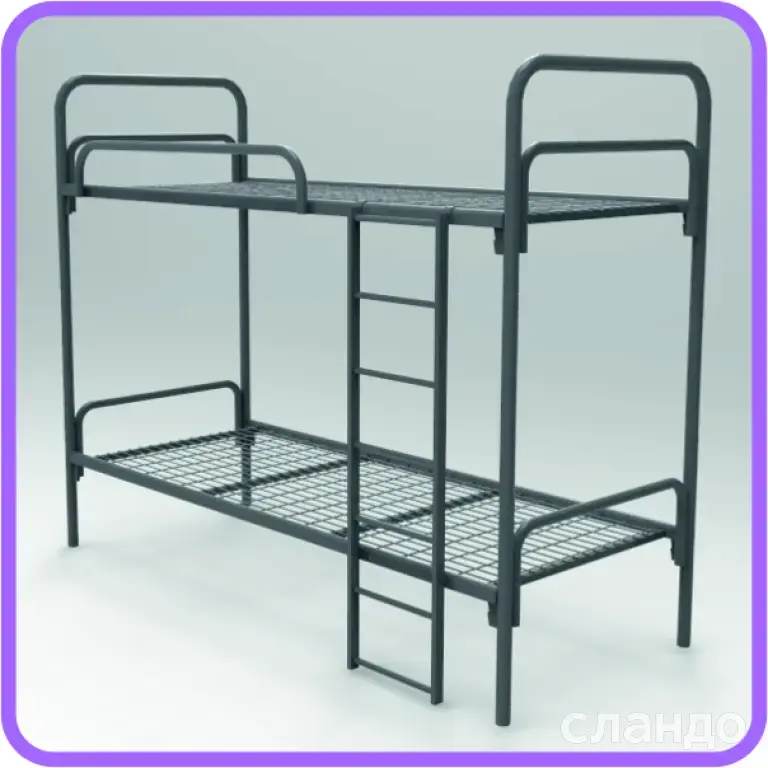 Металлические кровати в хостелы и гостиницы