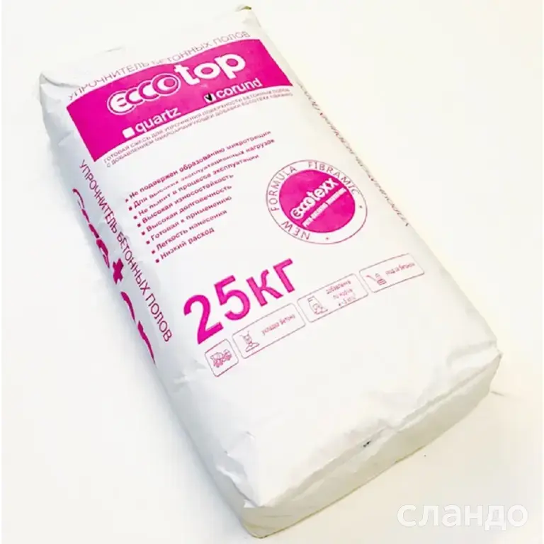 EccoTop. Упрочнитель с микрофиброй