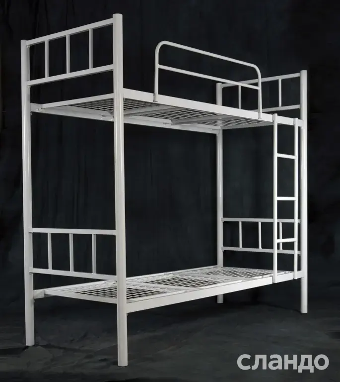 Для рабочих во времянки металлические кровати