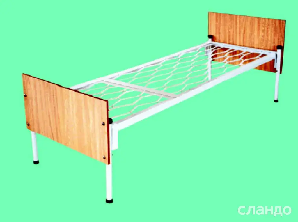 Для рабочих во времянки металлические кровати