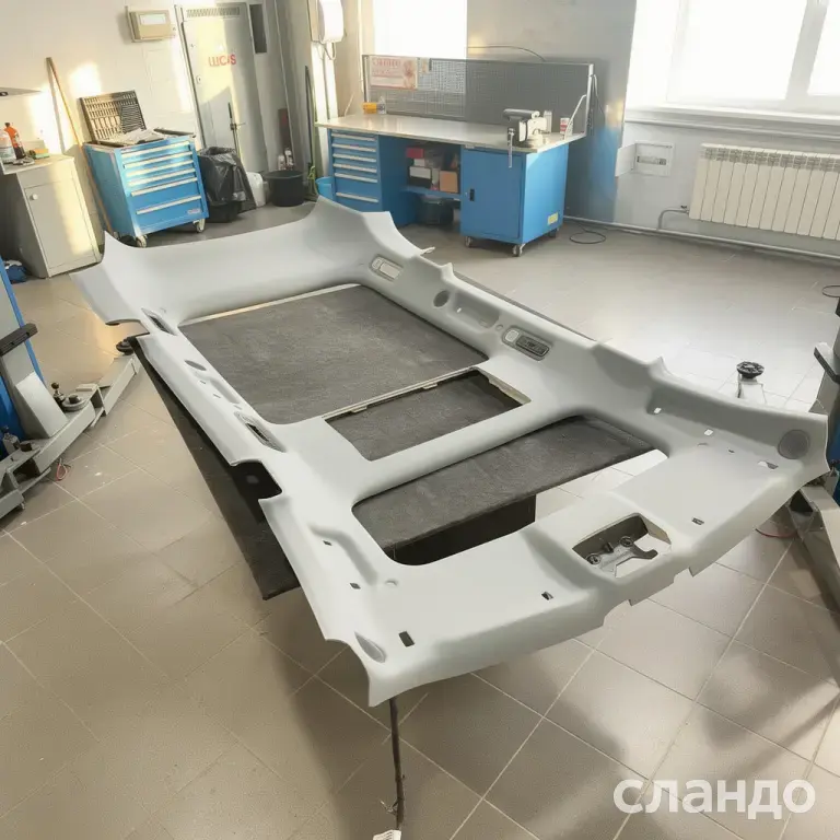 Перетяжка реставрация потолка