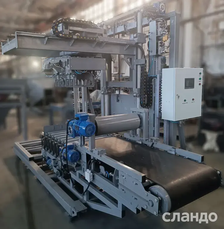 Мобильный робот-паллетоукладчик, паллетизатор, паллетайзер