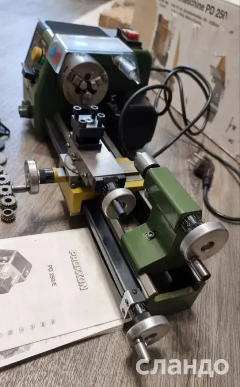 Настольный Токарный станок Proxxon PD250/E